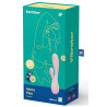 Satisfyer Rabbit connecté Mono Flex Mauve